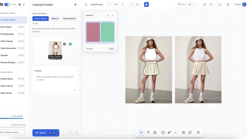 Concept Creator Interface