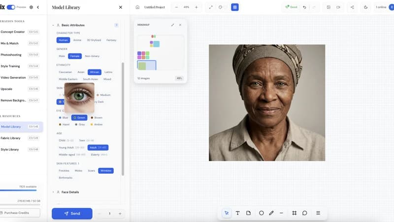 Model Library Interface