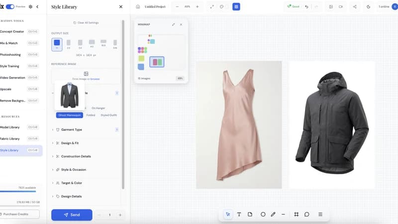 Style Library Interface